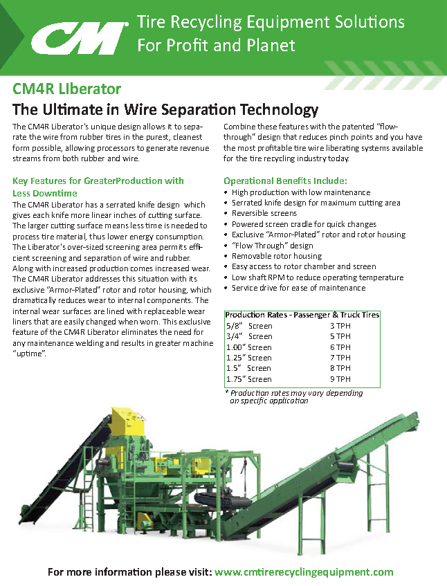 Learn more by viewing the CM4R Liberator Brochure.